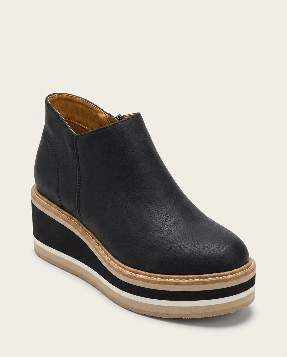 Cleona | Waterproof Side Zip Ankle Boots
