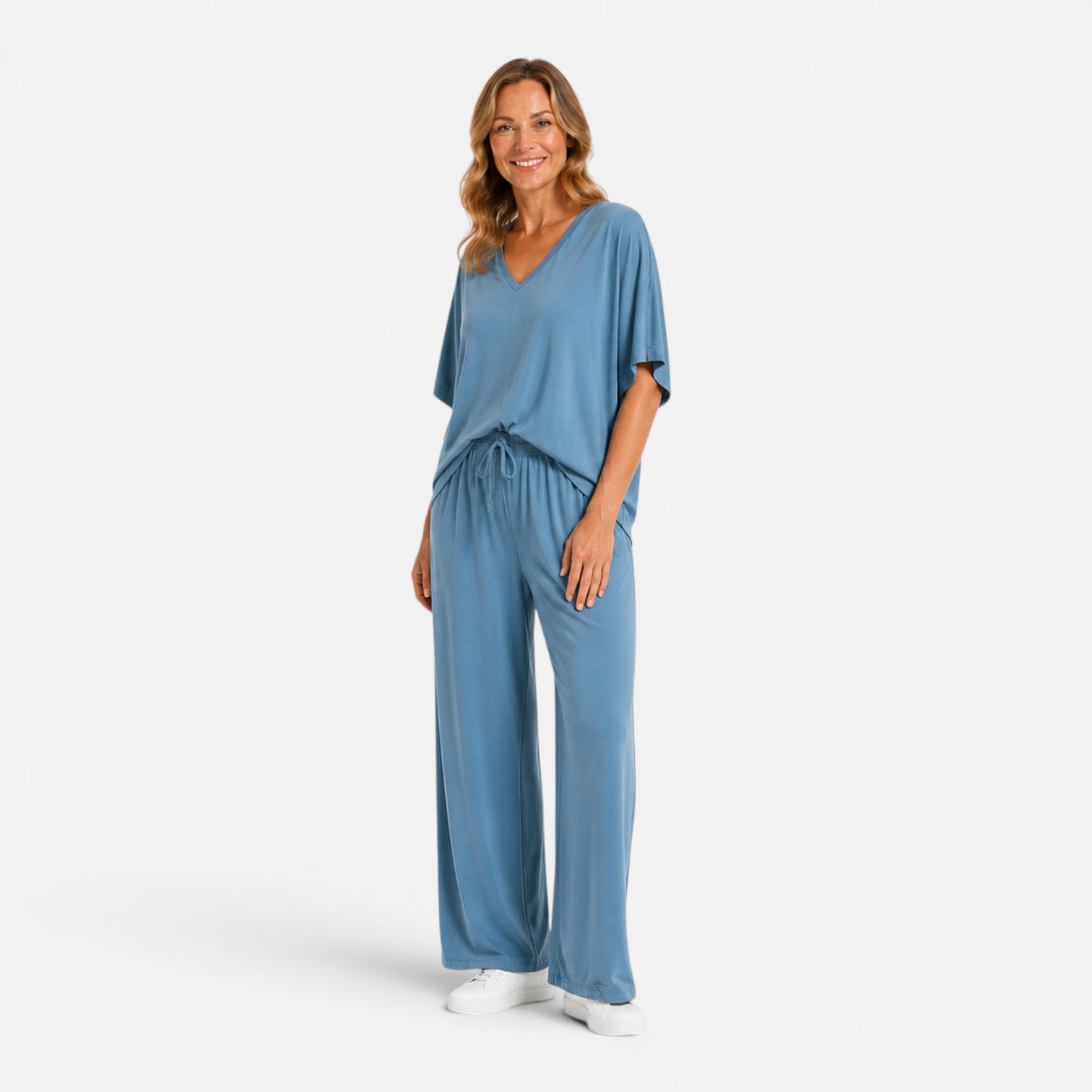 Sabine | Wide-Leg Relaxed Lounge Set