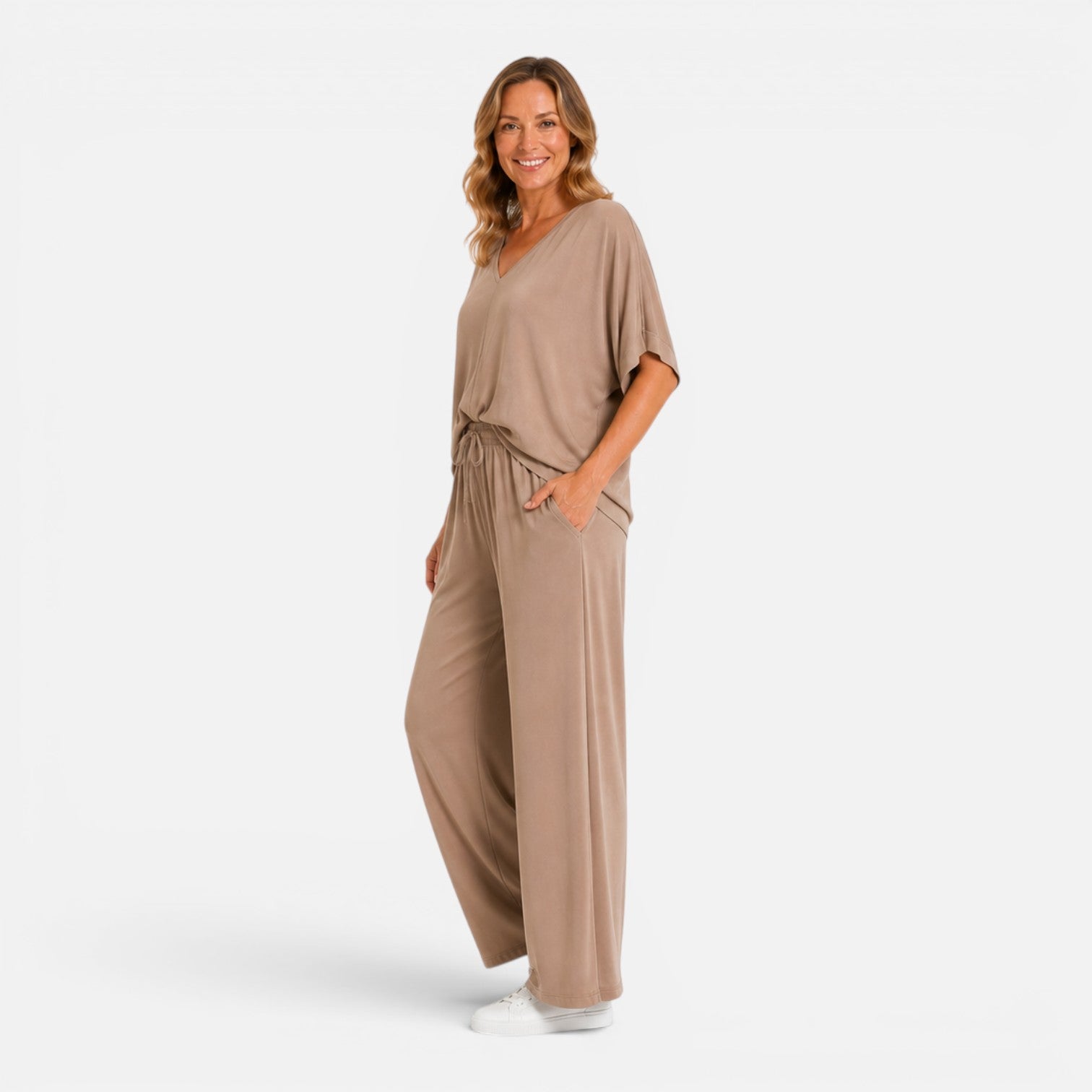 Sabine | Wide-Leg Relaxed Lounge Set