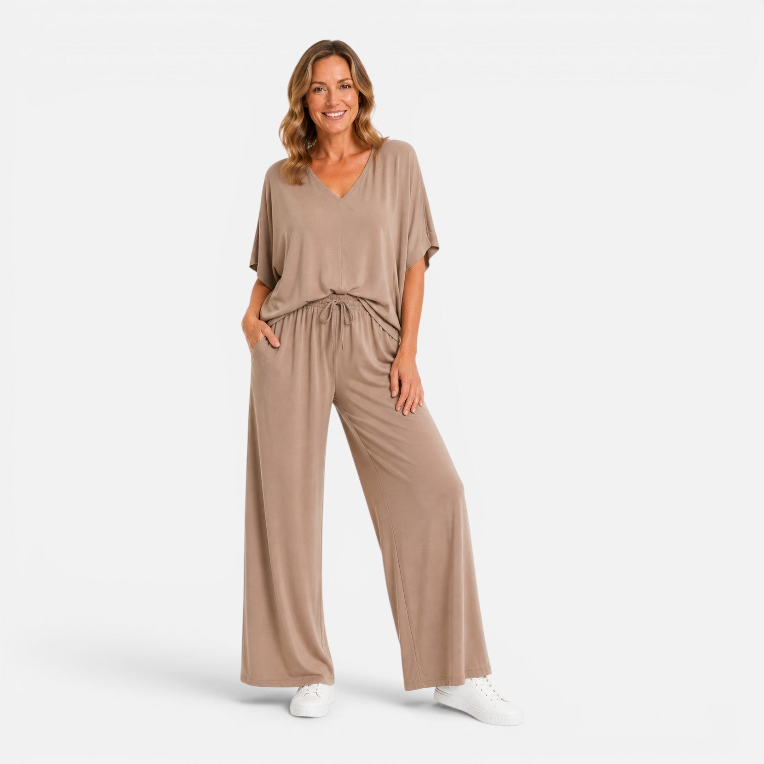 Sabine | Wide-Leg Relaxed Lounge Set