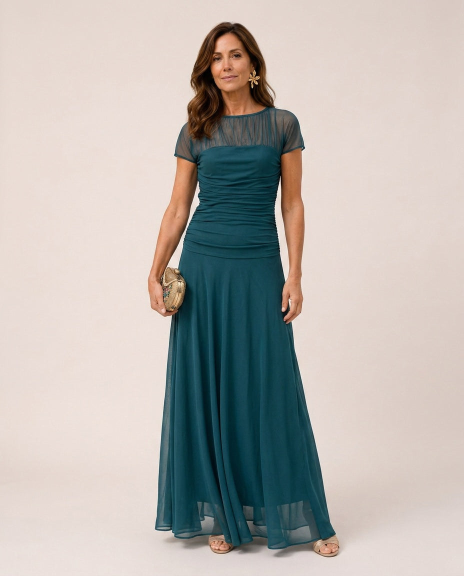 Colette | Flowy Chiffon-Look Midi Dress