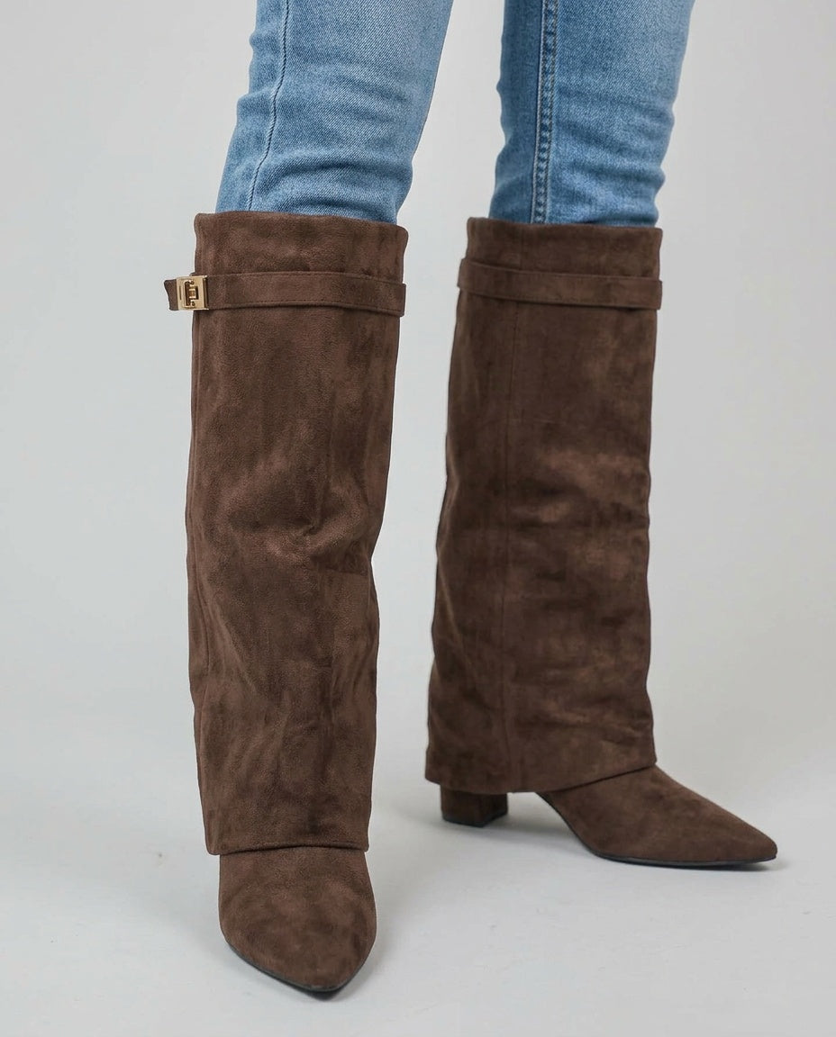 Monica | Waterproof Side-Zip Knee-High Boot