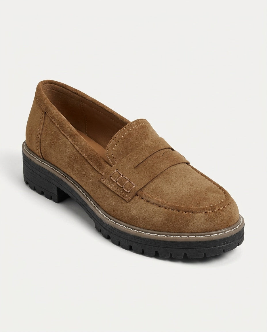 Sabine | Chunky Lug Sole Loafers