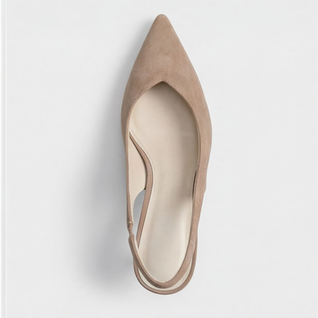 Sienna | Leopard Print Pointed Toe Slingback Block Heels