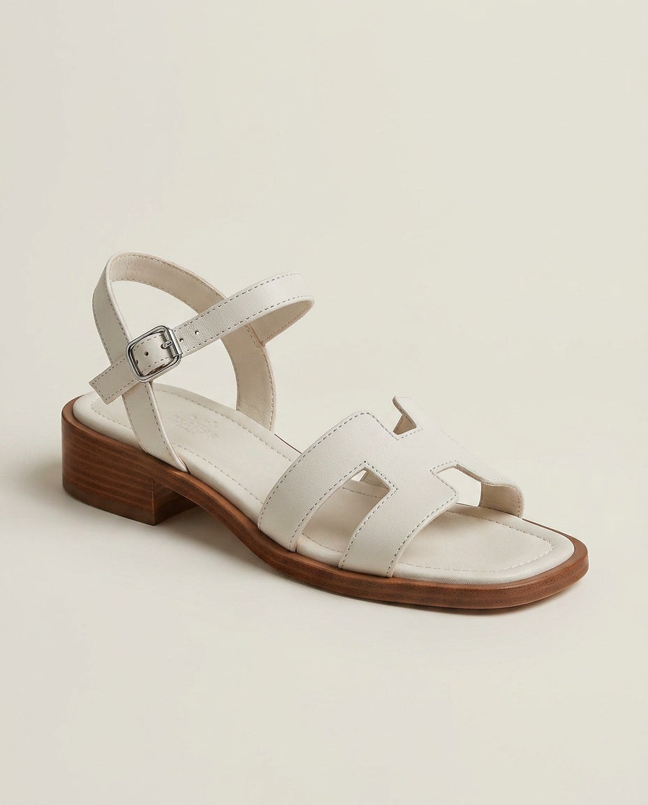 Roma | Strappy Leather-Look Sandals
