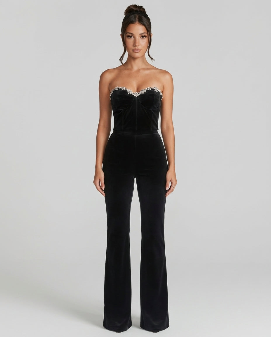 Elin | Sleeveless Skinny Sheath Jumpsuit