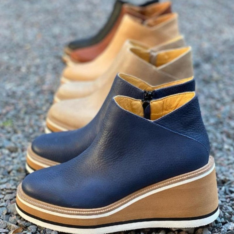 Mira | Platform Cushioned Sole Ankle Boot