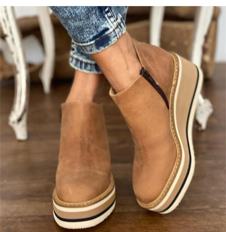 Mira | Platform Cushioned Sole Ankle Boot