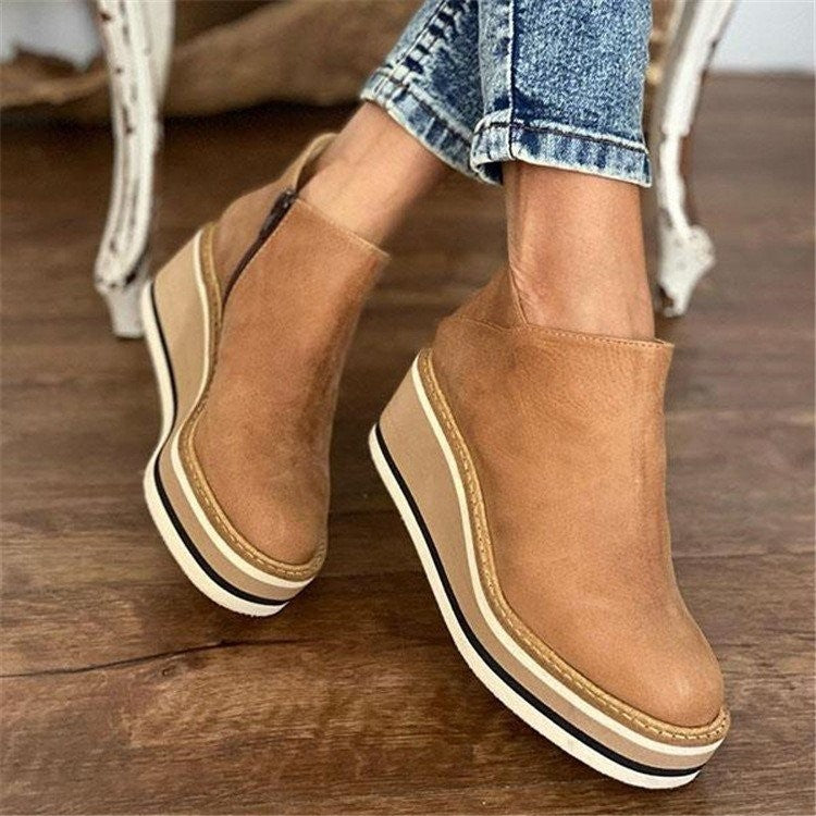 Mira | Platform Cushioned Sole Ankle Boot