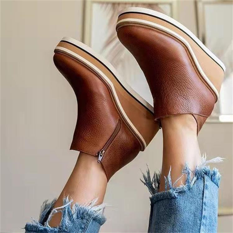 Mira | Platform Cushioned Sole Ankle Boot