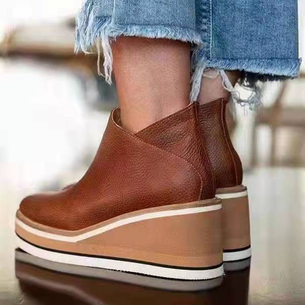 Mira | Platform Cushioned Sole Ankle Boot
