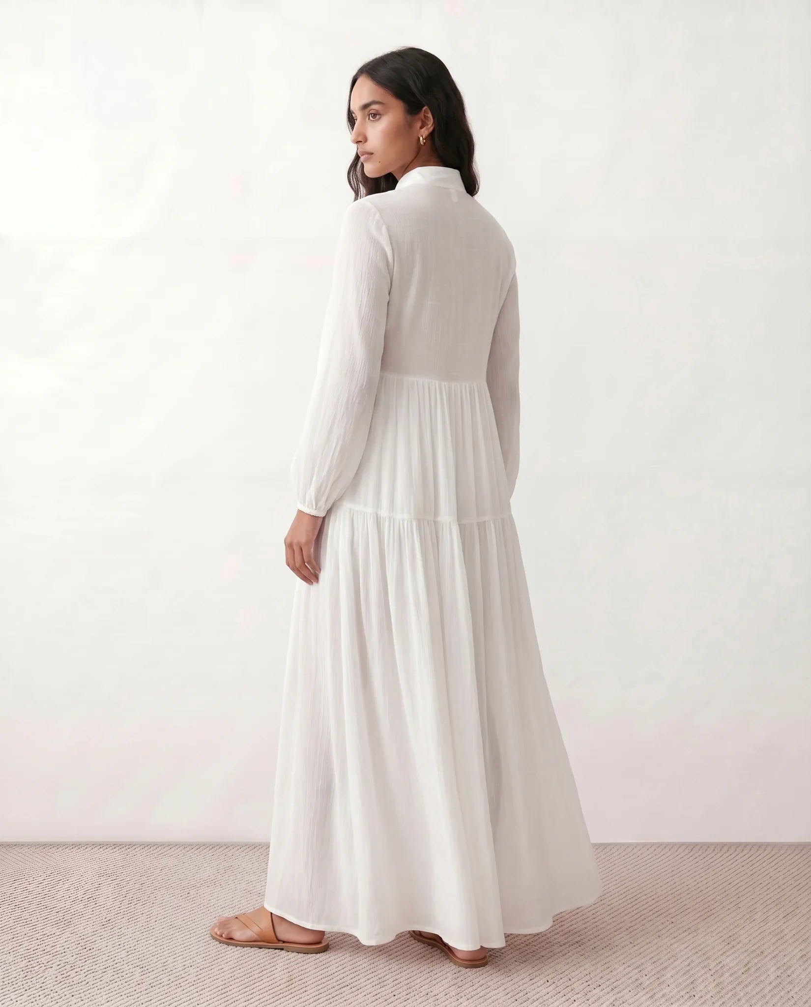 Raissa | Button Front Maxi Dress