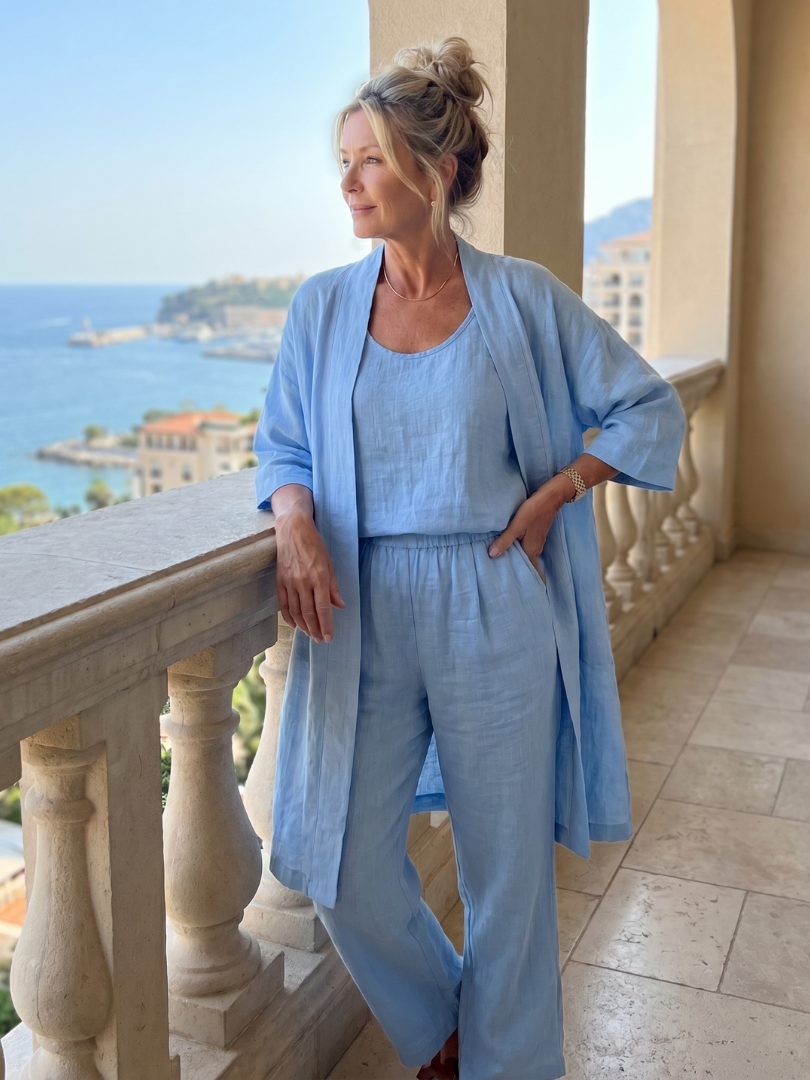 Yael | Three-Piece Relaxed Top & Pant Co-ord Set