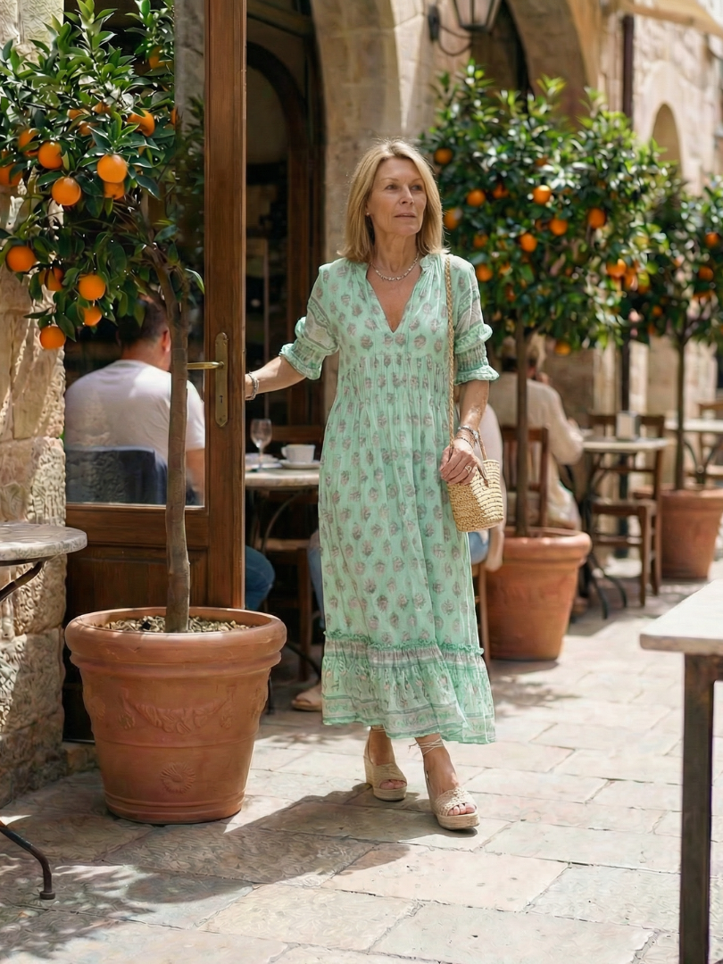 Piper | Relaxed Garden Party Midi Dress