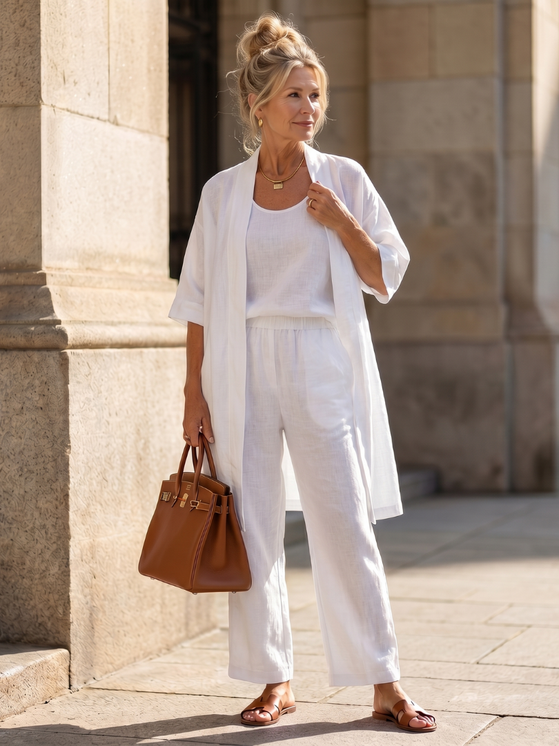 Yael | Three-Piece Relaxed Top & Pant Co-ord Set