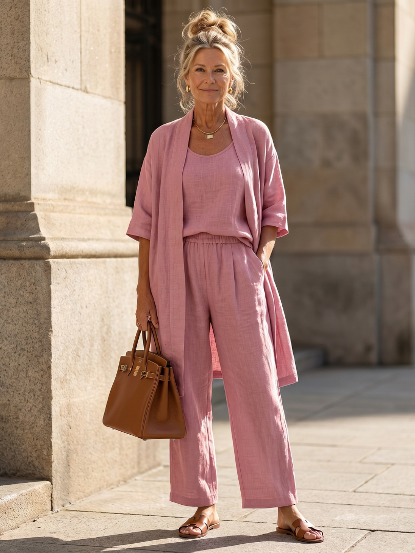 Yael | Three-Piece Relaxed Top & Pant Co-ord Set
