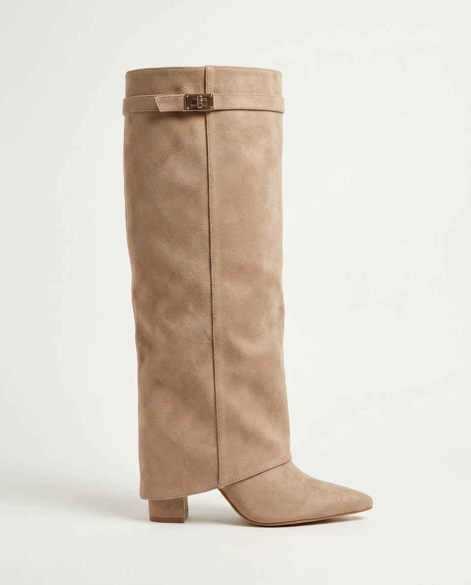 Monica | Waterproof Side-Zip Knee-High Boot