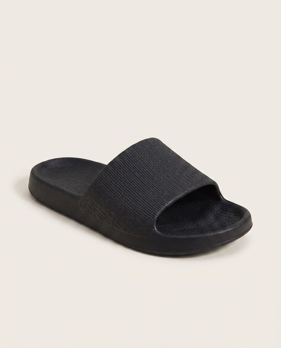 Aubrey | Cushioned Pillow Footbed Slide Sandals
