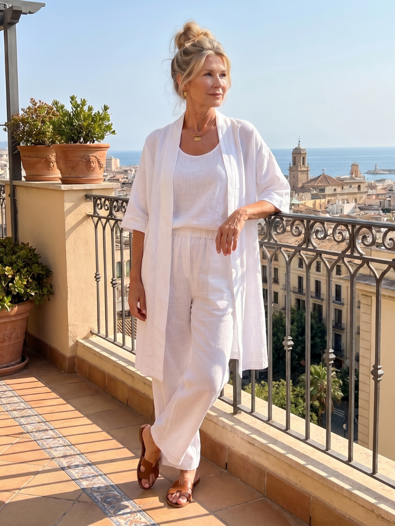 Yael | Three-Piece Relaxed Top & Pant Co-ord Set