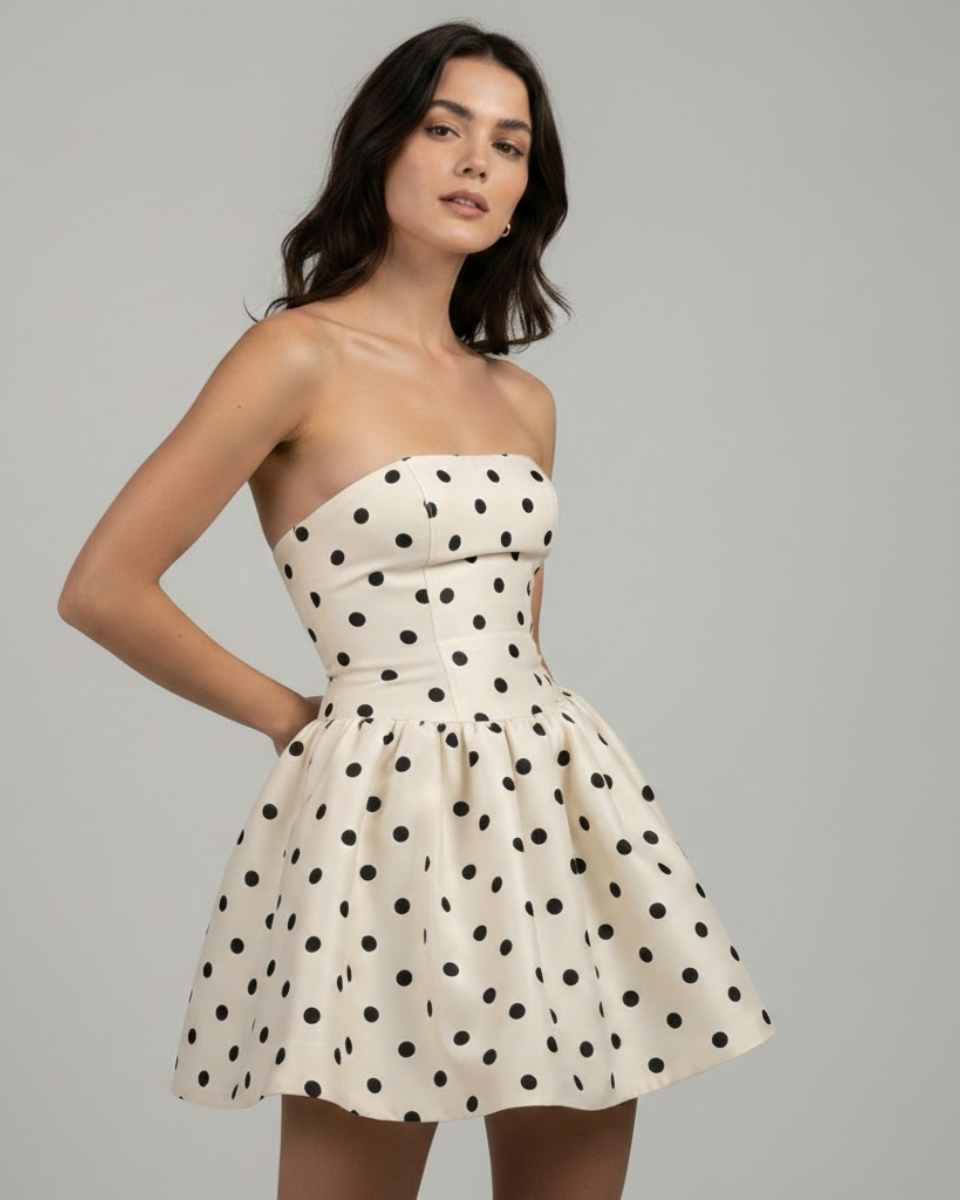 Alice | Polka Dot Mini Dress