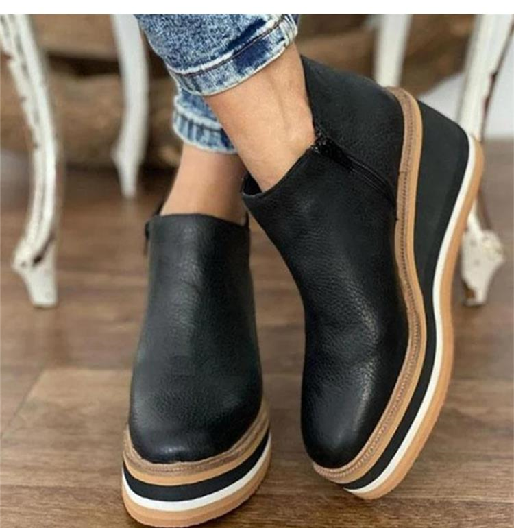 Mira | Platform Cushioned Sole Ankle Boot