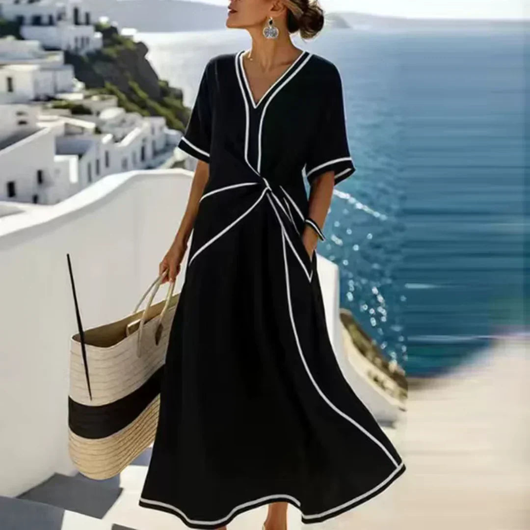 Beatrix | Flowy Flattering Midi Dress