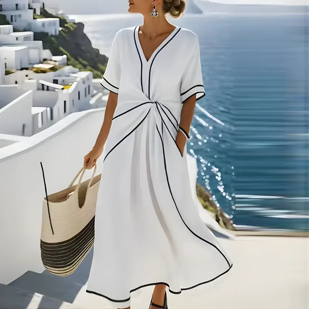 Beatrix | Flowy Flattering Midi Dress