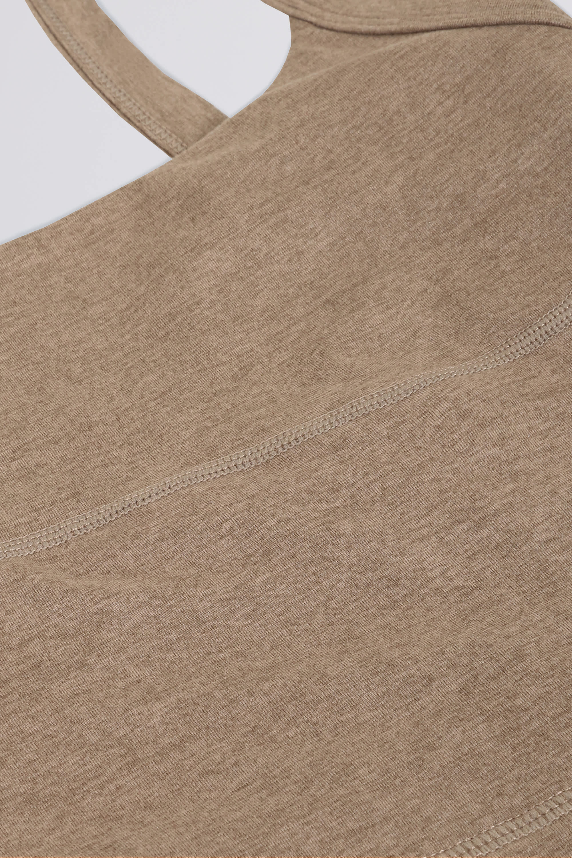 Stella | Cropped Marl Jersey Tank Top