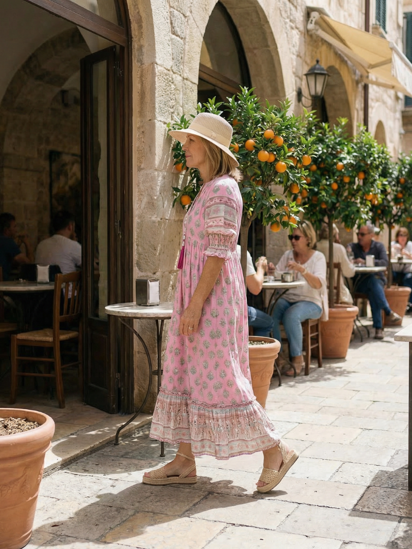 Piper | Relaxed Garden Party Midi Dress