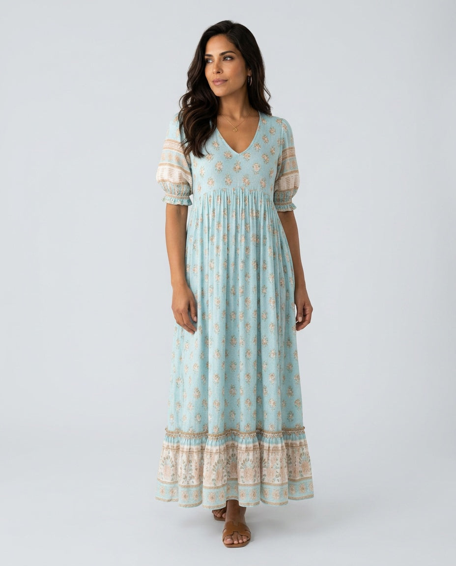 Piper | Relaxed Garden Party Midi Dress