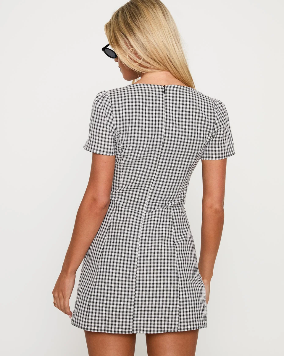 Lilia | Mini Dress with Button Front