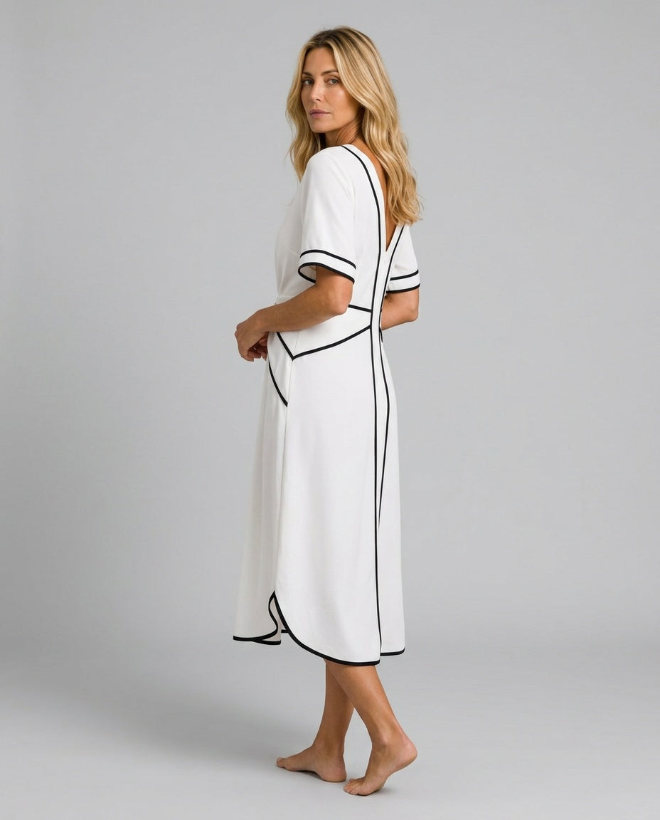 Beatrix | Flowy Flattering Midi Dress