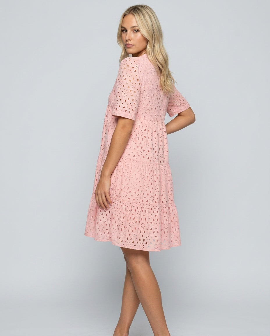 Hadley | Lace Ruffle A-Line Sundress