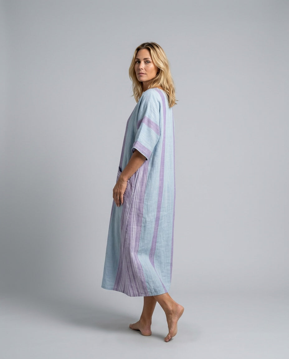 Cora | Relaxed Pocket Midi Dress