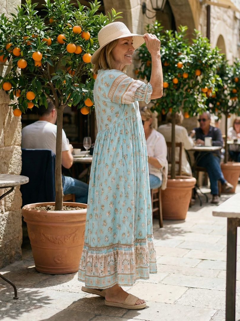 Piper | Relaxed Garden Party Midi Dress