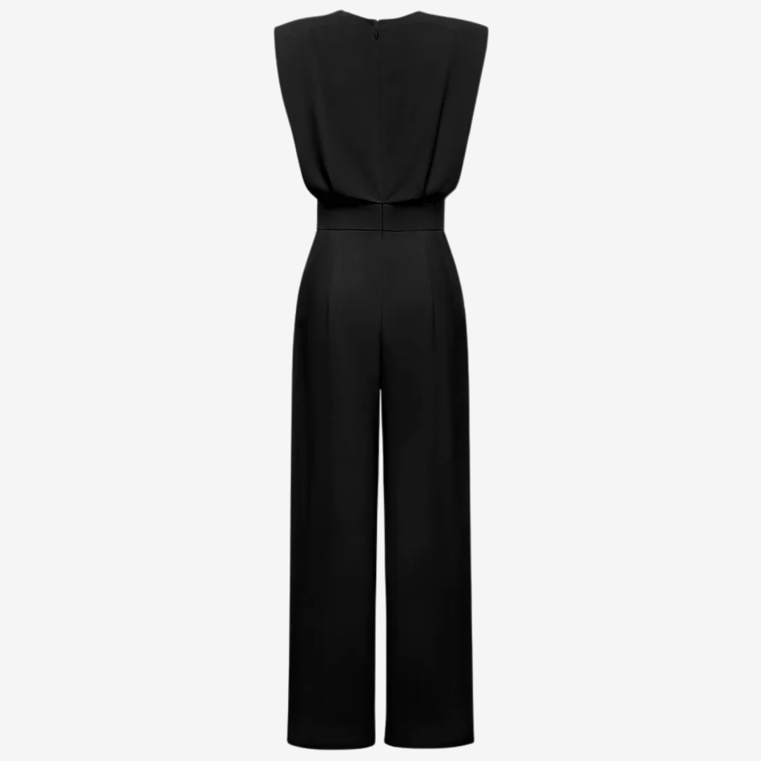 Elisa | Defined Waist Relaxed Jumpsuit