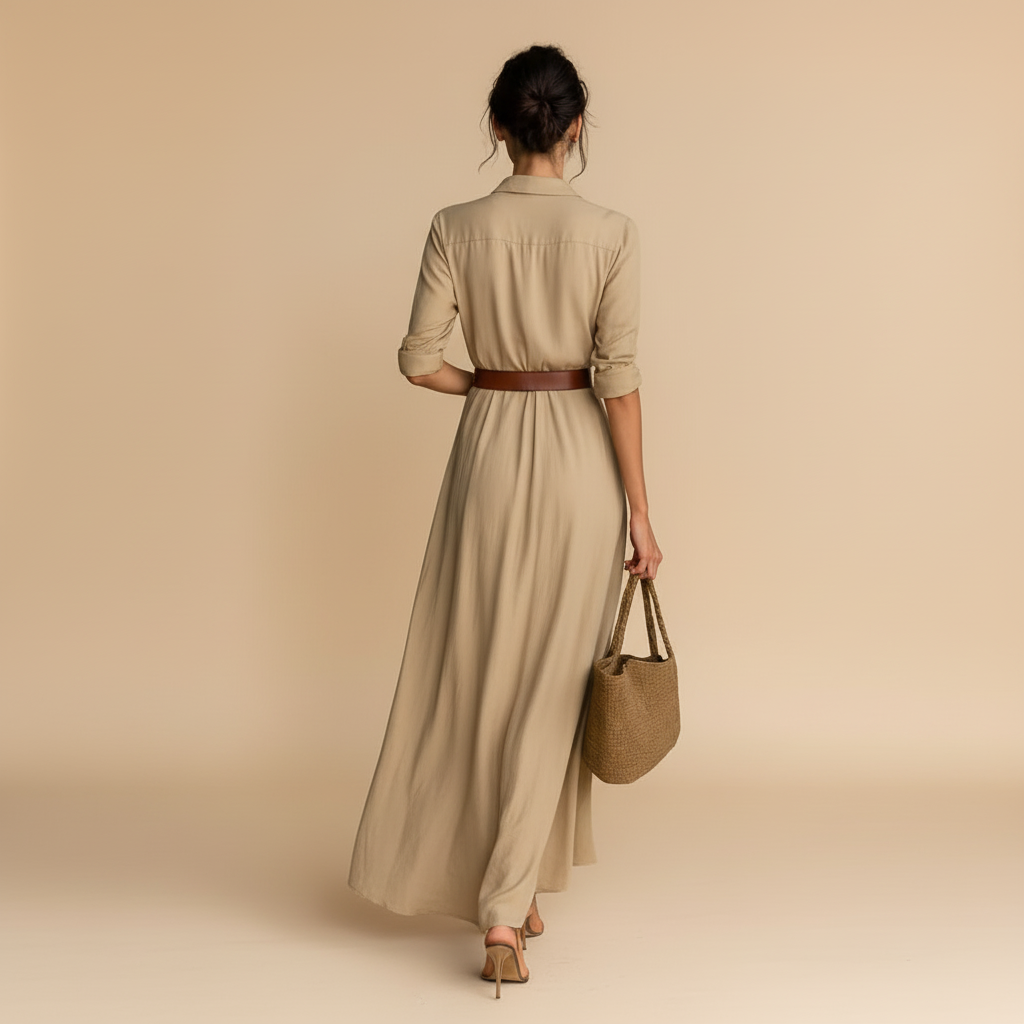 Kinsley | Ruched Stretch Bodycon Maxi Dress