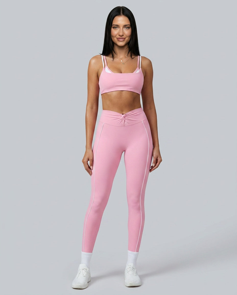 Paige | High Waist Twist Front Seamless Leggings