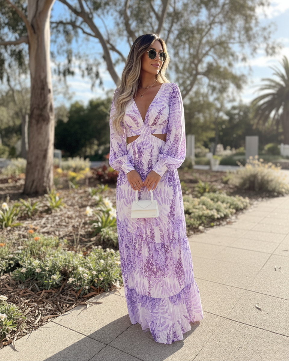 Marula | Maxi Dress with Cut-Out Waist