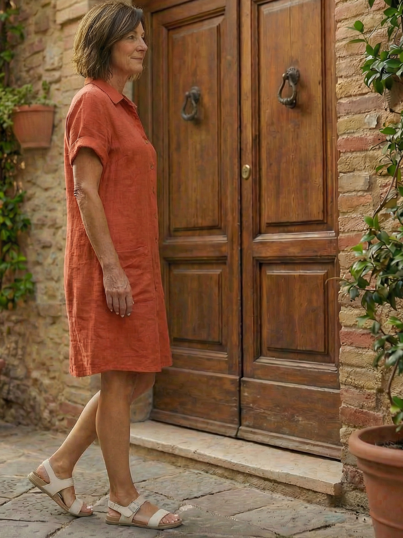 Everly | Relaxed Everyday Midi Dress