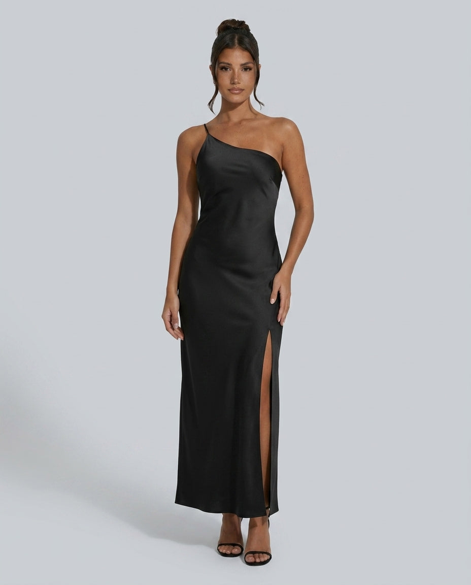 Lucia | Backless High Split Maxi Dress