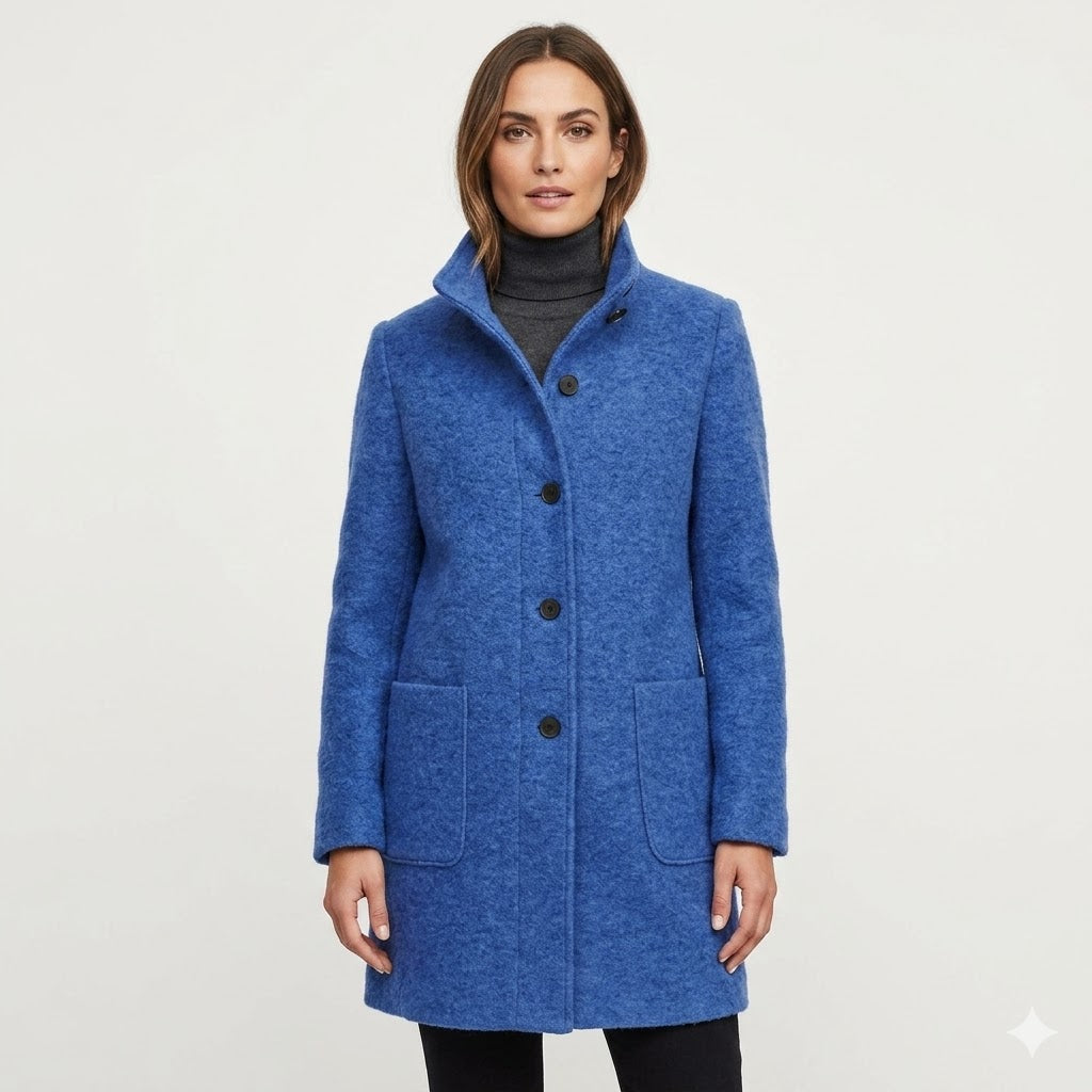 Marlowe | Mid-Length Tailored Wool-Blend Coat