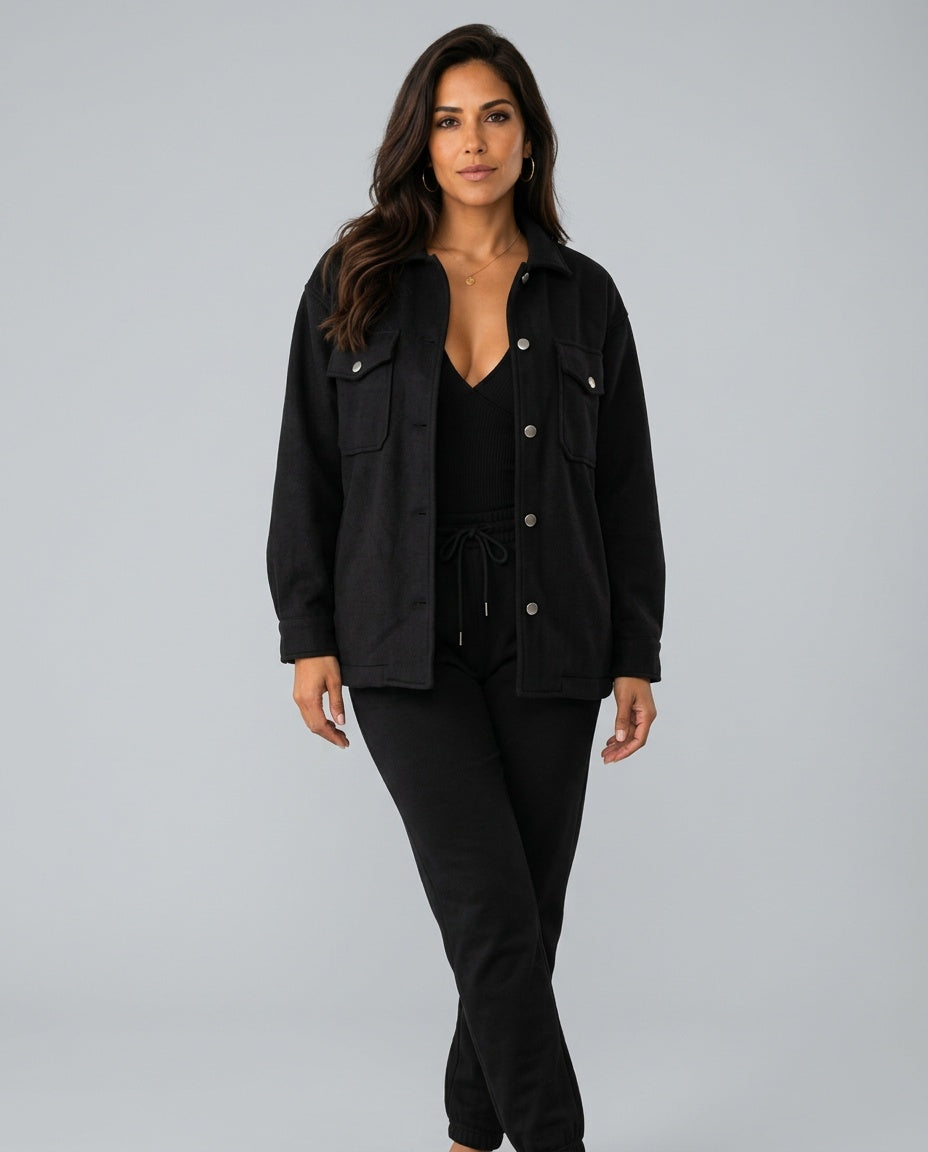 Alba | Single-Breasted Check Streetwear Coat