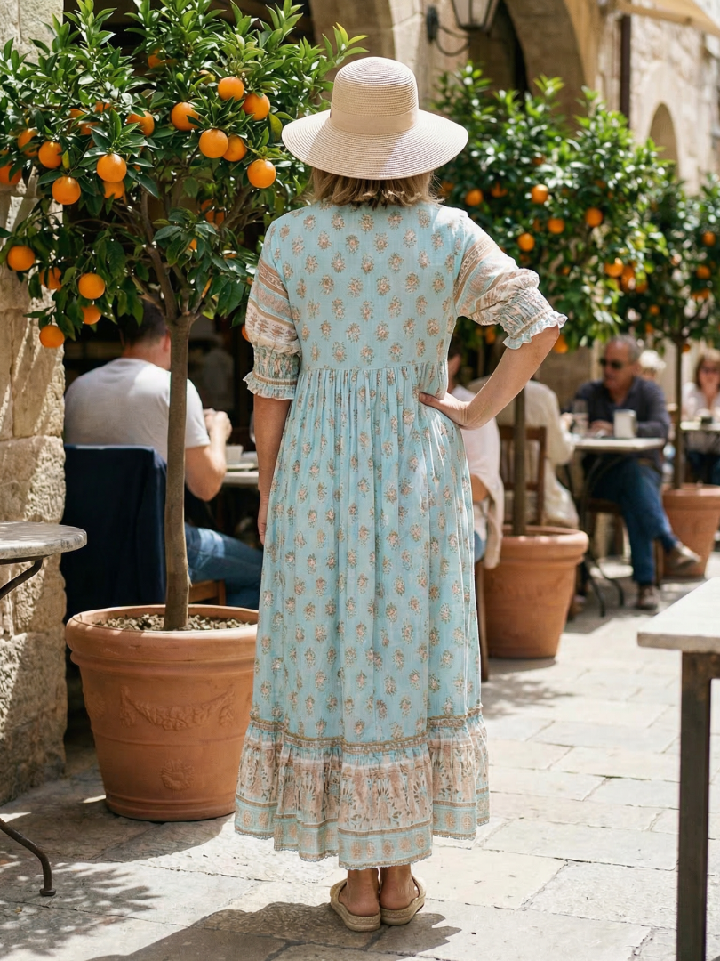 Piper | Relaxed Garden Party Midi Dress