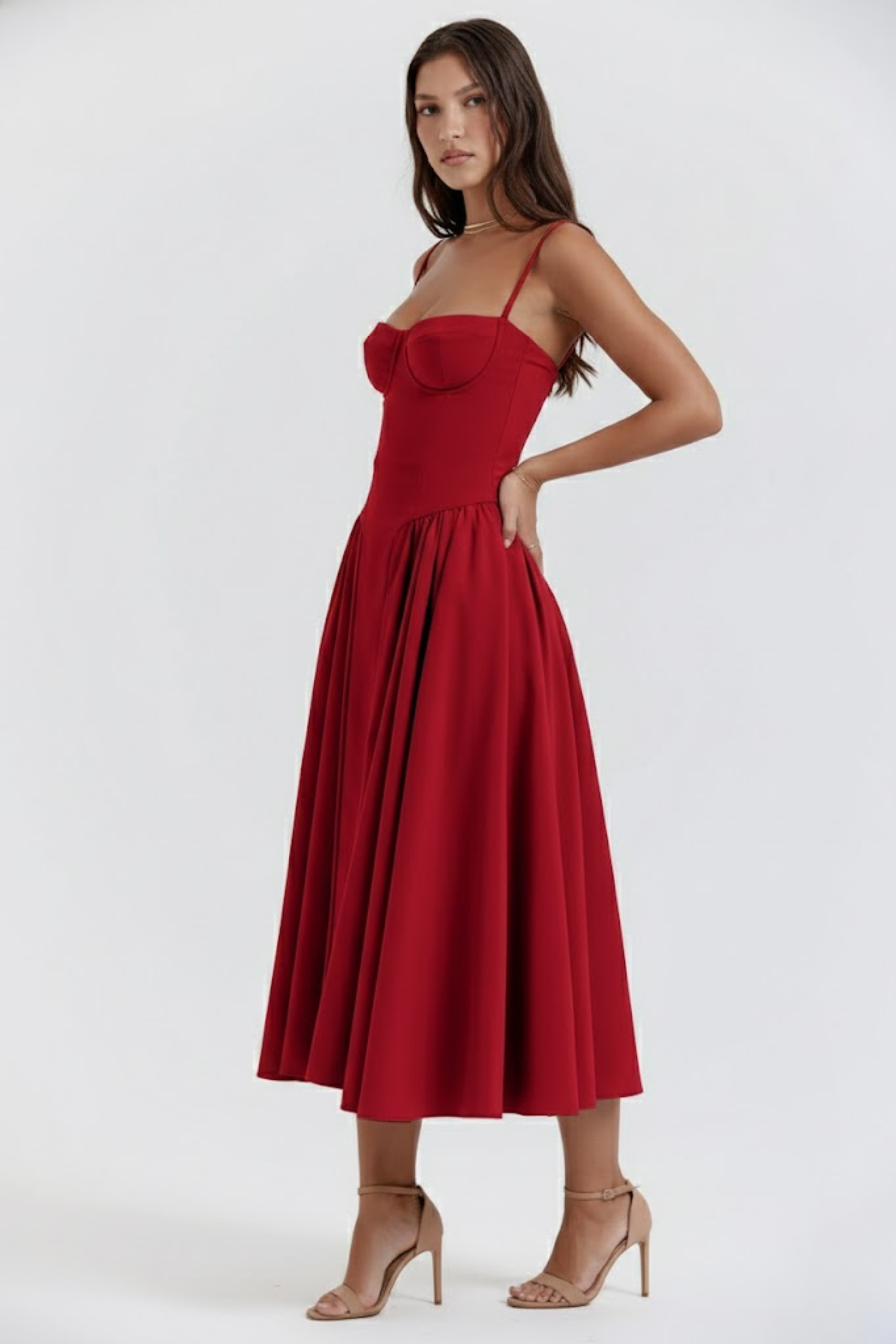 Kiki | Retro-Inspired Midi Dress