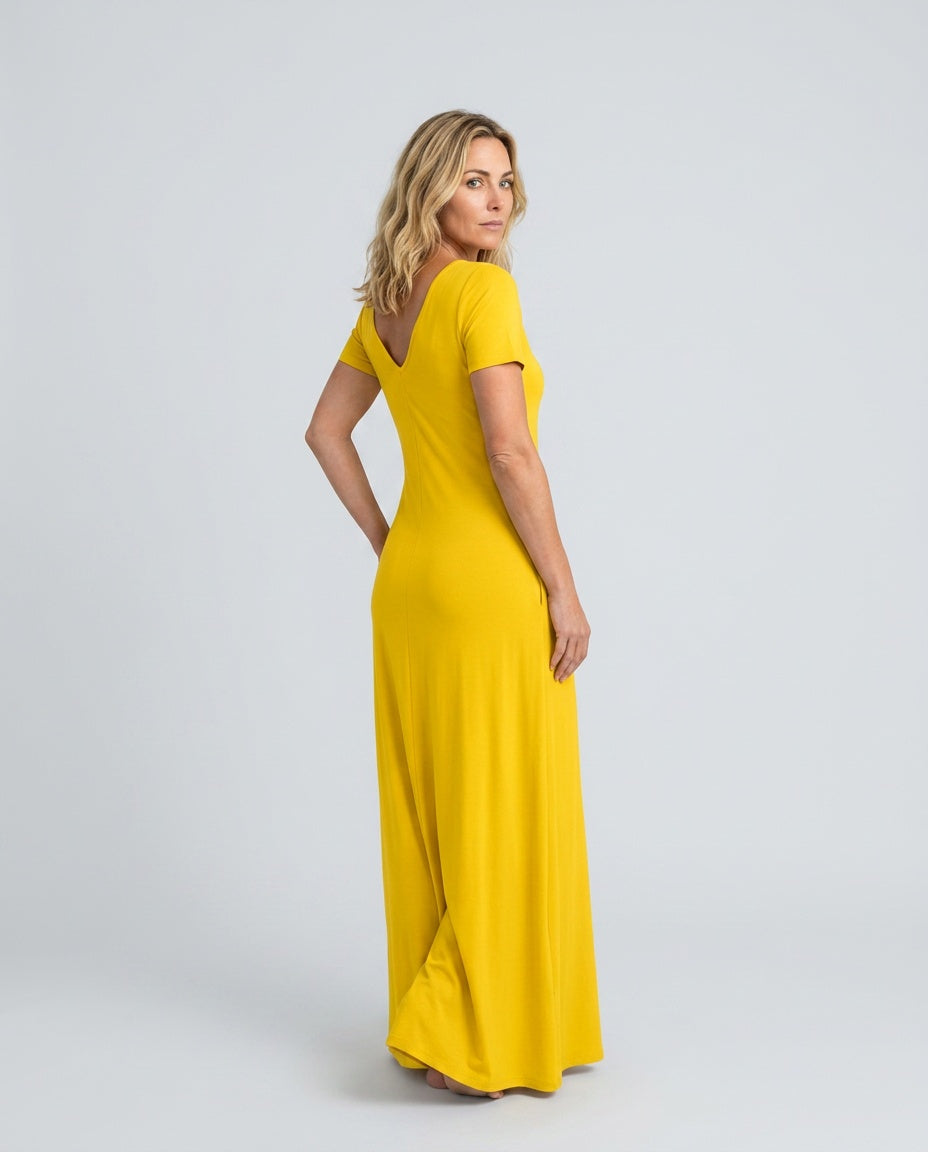 Cora | Relaxed Cotton-Blend Lounge Dress