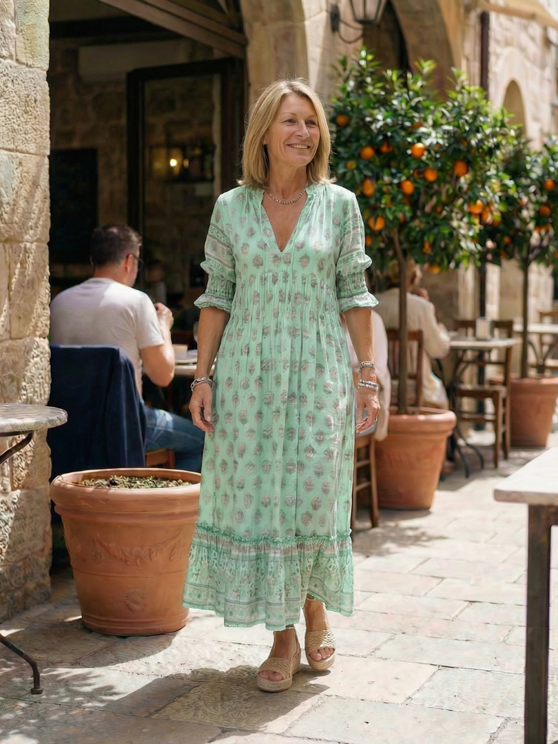 Piper | Relaxed Garden Party Midi Dress
