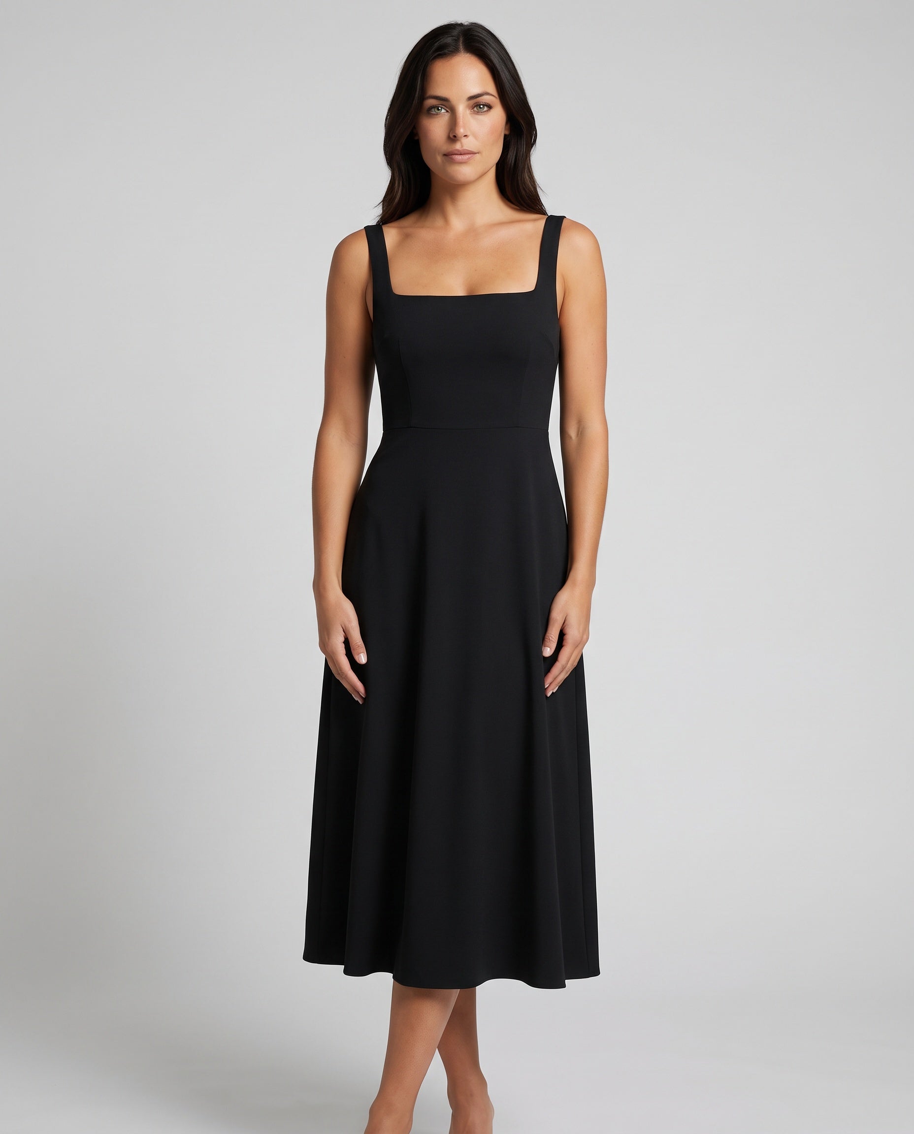 Cleo | Elegant Formal Midi Dress
