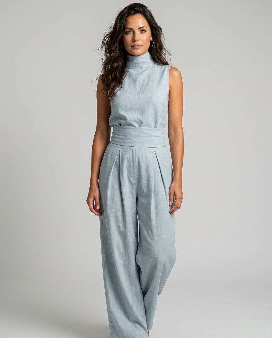 Clara | Wide Leg Tailored Co-ord Set