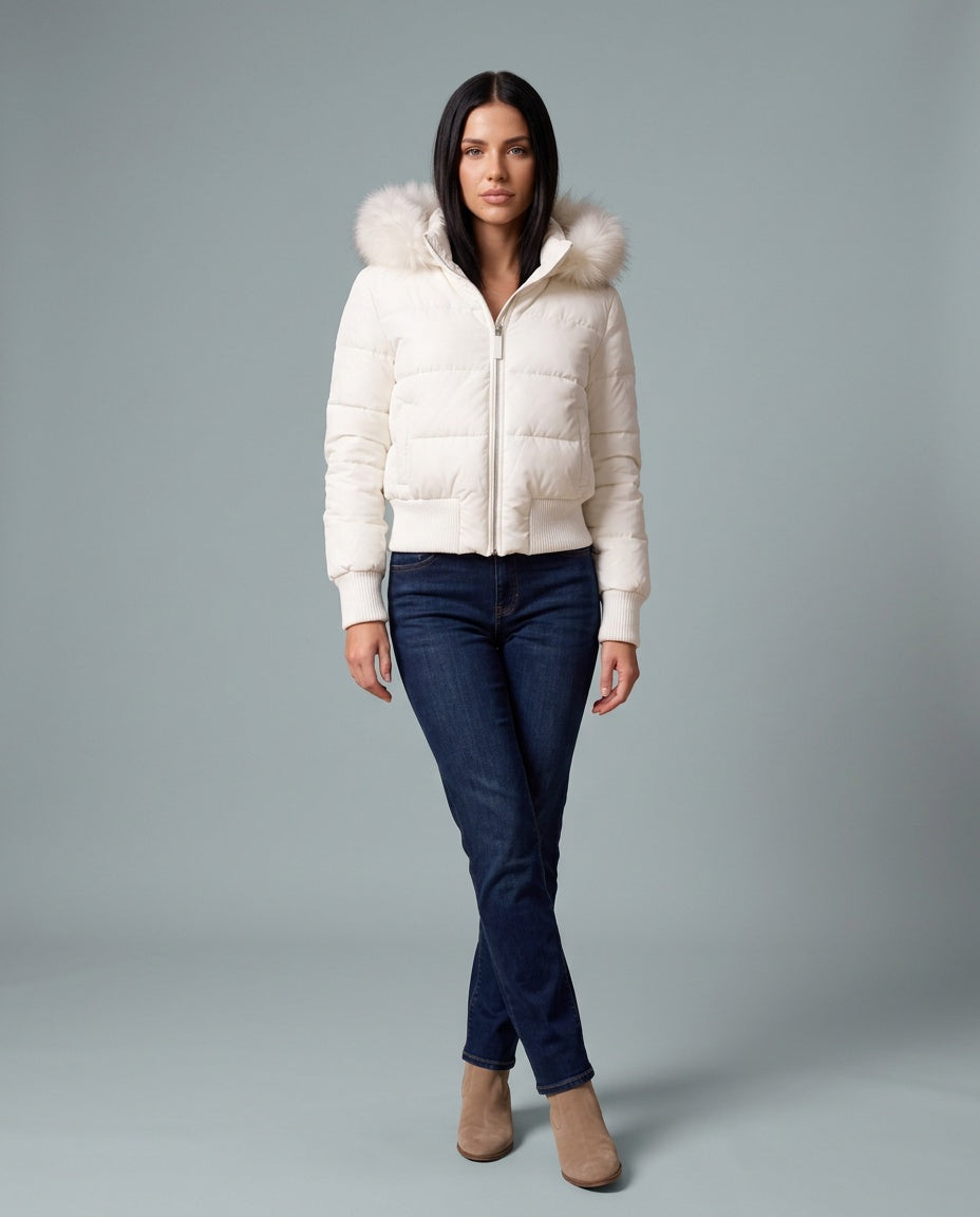 Sofia | Hooded Quilted Jacket